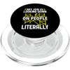 Looking Down on People - Scaffolding Scaffolder PopSockets PopGrip for MagSafe