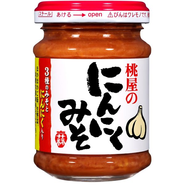 Momoya Garlic Miso (With Miso, Garlic, Garlic, Seasoned Miso, Rice) 3.5 oz (100 g)