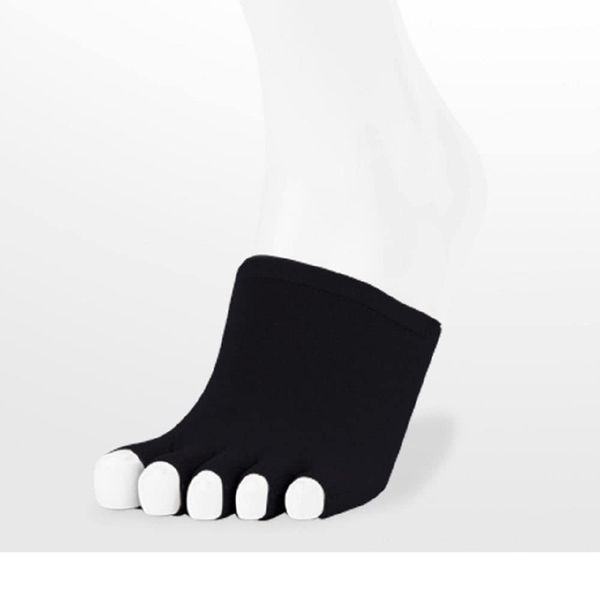 20-30 mmHg, Seamless, Foot Glove, Black