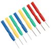 HALJIA 8Pcs Non-Sticking Stainless Steel Hollow Needle Desoldering Disassembling Tool IC Extraction for Capacitance Electronic Components