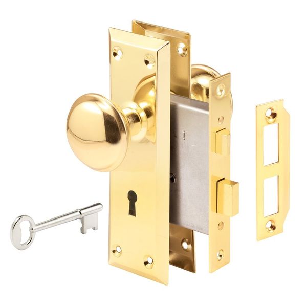 Prime Line Prod.E 2293Bit Key Mortise Lockset-BIT KEY MORTISE LOCKSET