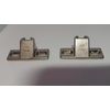 PAIR (2) NEW BLUM 5/8" overlay PLATES 130.1100.26, edge mount for COMPACT 33 