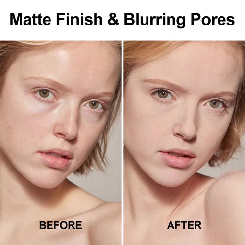 FV Transparent Fixing Powder - Mattifying Makeup Powder for Oil Control, Pore Refinement & Long-Lasting Perfection, for All Skin Types, 10 g (Translucent)