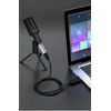 Smays Balanced Microphone DMX 512 XLR to USB Computer Audio Recording Cable 10ft