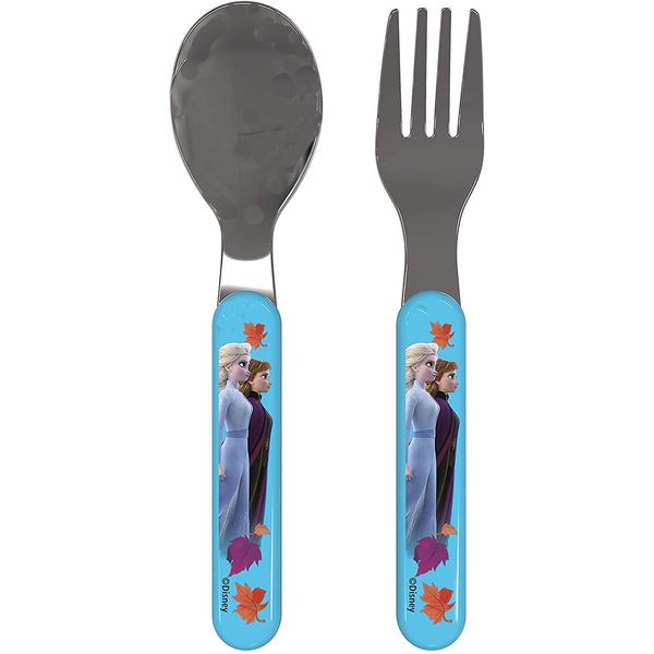 Zak Designs Frozen Flatware Set-Stainless Steel 2 Sets