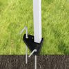 10 x 10 FT Pop Up Canopy Tent Pre-Assembled Lightweight Adjustable Height Grey