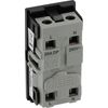 BG EMSW30B Euro Module 20A DP Switch - Black