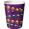 8-Count 9-Ounce Hot/Cold Paper Beverage Cups, Mardi Gras Rue Bourbon
