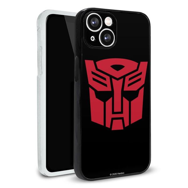 Transformers Autobot Symbol Protective Slim Fit Plastic Bumper Case Fits Apple iPhone 15