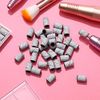 Minkissy 100Pcs Nail Sanding Bands Drum Sander 180 Grit Fine Grit Nail Art Sanding Bands Bit Nail Drill Manicure Sleeves File Refill for Fingernail Sanders White