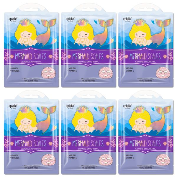 Epielle Character Masks (Mermaid Scales 6pk)