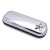 Personalised Pewter Archery Bowman Archer Design Chromed Pen Box with Engraved Message
