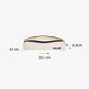 MILAN® 1918 Series Mini Round Pencil Case, Beige