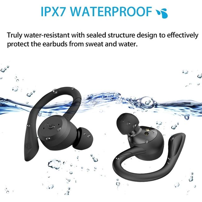 Ipx7 2025 earbuds swimming