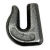 TEMCo TH0412 3/8” G70 Weld On Grab Hook – Loader Bucket, Trailer, Rigging, Utility Hook 2 Pack