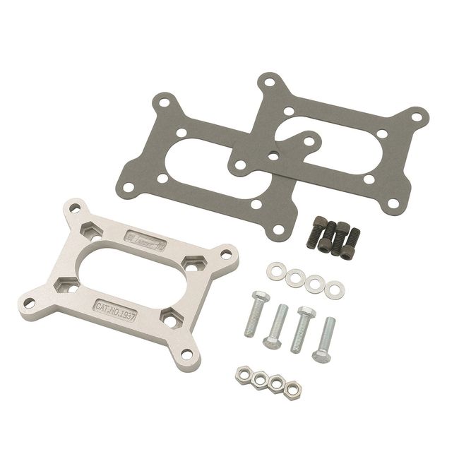 Mr. Gasket 1937MRG Carburetor Adapter Kit, Silver