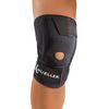Mueller Wraparound Knee Stabilizer Open Patella, One Size, Black