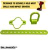 Heavy-Duty Drill Hanger – Universal Drill & Impact Hook - Work Belts & Tool Rack