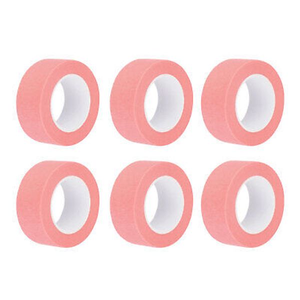 6 Pcs 1 Inch Wide 14 Yards Pink Masking Tape Painters Tape Rolls