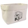 Large 'UK Bus' Canvas Organiser/Storage Bag (OR00032159)