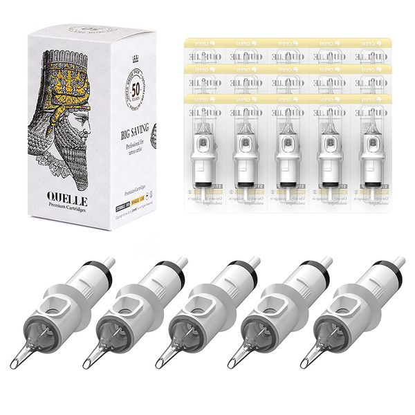 HAWINK Tattoo Cartridges Needles 50Pcs Mixed #10 Bugpin Round Liner 3RL 5RL 7RL 9RL 11RL EN05S-50KIT-R