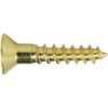 #6 x 5/8" Flat Head Countersink Solid Brass Wood Screws Phillips Drive Qty 1000