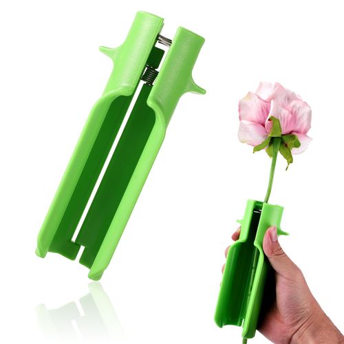 Rose Stripper Thorn Remover, Rose Stem Thorn Leaf Dethorner Tool Efficient Safe Flower Cleaner Cutter Supplies for Professional Florist Home Shop Gardening Floral Arrangements