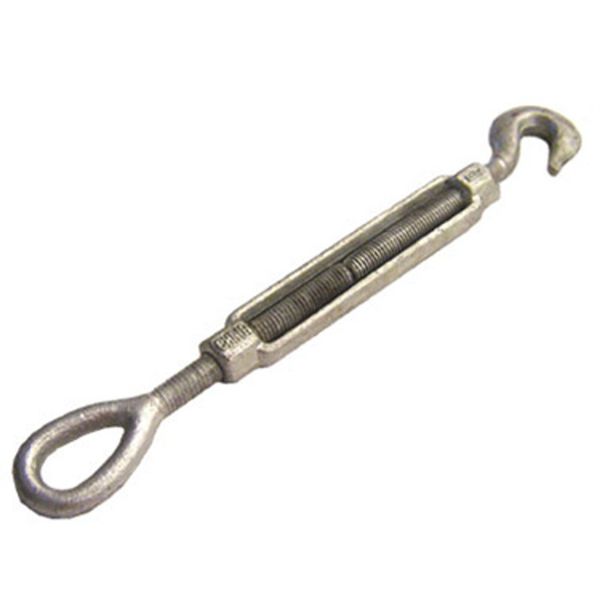 US Cargo Control 3/4 Inch x 6 Inches Galvanized Hook and Eye Turnbuckle