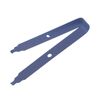 PATIKIL 2pcs Key Cap Puller Switch Remover DIY Tool Fixed Keyboard Steel for Mechanical Keyboard Blue