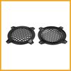 Partuto 4pcs Grill Cover 4" Mesh Protector Car Speaker Cover Subwoofer Grill Replacement