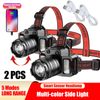 Super Bright LED Headlamp Rechargeable Headlight Head Torch Work Lamp Flashlight