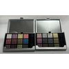 (3) PROFUSION Compact Mirror EYE SHADOW PALETTES 12 Colors (Pink, Blue, Silver)