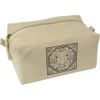 'Square Cow Motif' Canvas Wash Bag/Makeup Case (CS00004228)