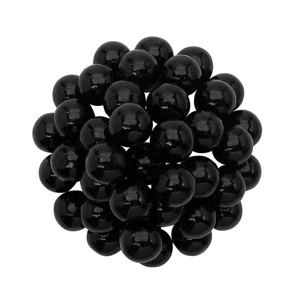 Large Black Gumballs, Candy -97 Pieces