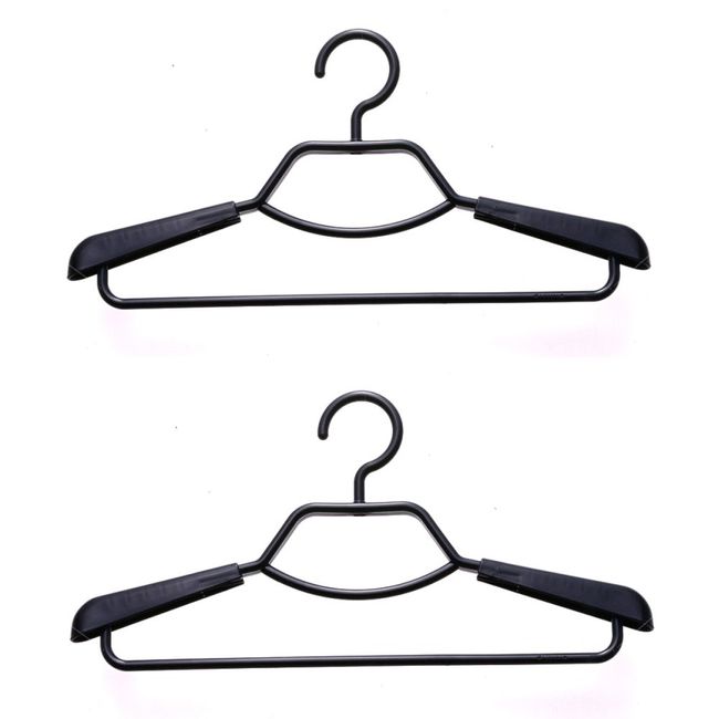 Shinkohanger Shape Stable Shirt Hangers, Set of 2, Black