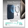 [ESR] MagSafe Compatible Card Case, blue (dark)