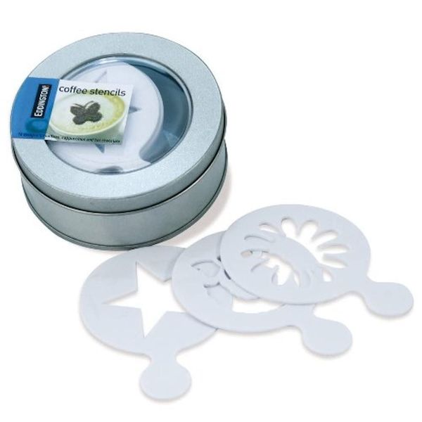 Coffee Stencils Gift Tin - Case pf 16