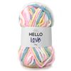 Hello Love Blanket Yarn 100g - Pastel Patch