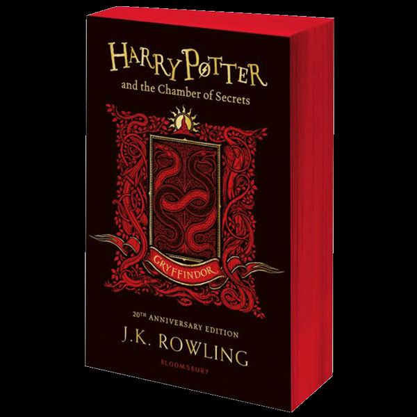 格兰芬多学院 英文原版 Harry Potter 哈利波特与密室20周年纪念版 jk罗琳小说 儿童奇幻小说 J.K. Rowling