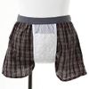Trunks with Pads for Minor Leakage, For Men and Men, 50cc Absorption, No Stains, Invisible, For Residual Urine Feeling, Brown, Size M
