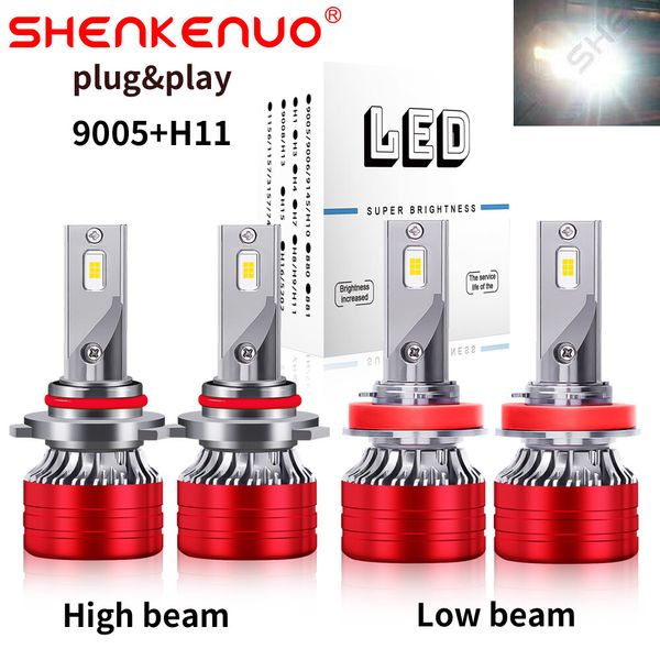 For Toyota Avalon 2011-2012 -4x LED Headlight Bulb Super bright White