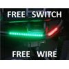 Red & Green BOW LED Light KIT -Universal Replacement Front Light PREMIUM 12v