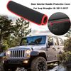 Dashboard Copilot-Side Grab Handle Protective Cover for Jeep Wrangler JK 2011-17