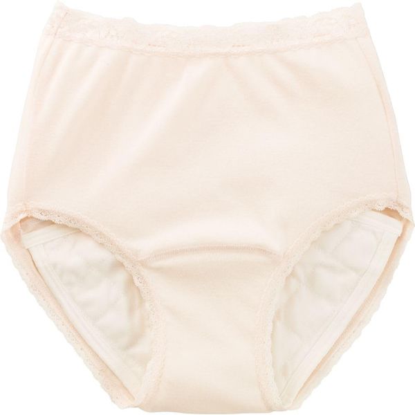 Care Fashion 01933 Women's Comfortable Panties, Water Absorbency 100CC, For Sleeping and Other Worries, peach