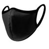 Undergarment Maker Aireeze Sports Mask, For Summer, Easy to Converse and Breathe, Cooling, Comfortable and Stays In Place, Washable 3D Mask, Unisex (BK, 1 Count, M, Black)