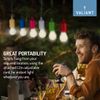 Valiant Fun Hanging LED Rope Lights-6-Pack-Battery Powered, Warm White
