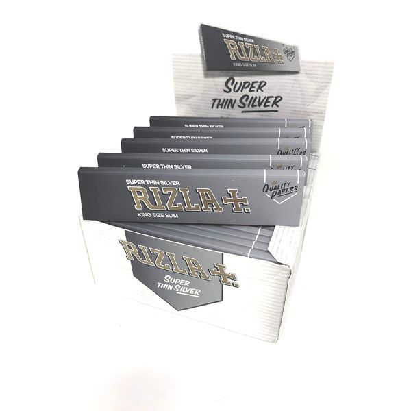 Rizla King Size Silver Slim Pack Of 15