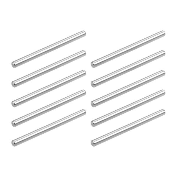 uxcell Dowel Pins 304 Stainless Steel Pegs Support Shelf Silver Tone 3mm x 40mm 10pcs