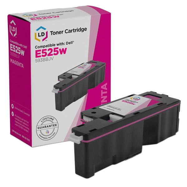 LD Products Compatible Toner Cartridge Replacement for 593-BBJV G20VW Dell E525w Magenta Toner to use with Multi-Function E525W E525 525w Printer (Magenta)