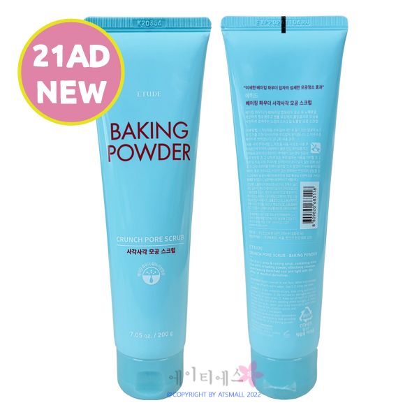 Etude Baking Powder Crunchy Pore Scrub 200ml Peeling Agent